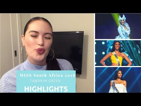 MISS SOUTH AFRICA 2018 Tamaryn Green Performance | Review, MISS UNIVERSE 2018