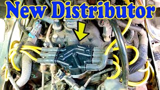How To Remove And Install A Distributor In A Chevy Express Van (4.3)