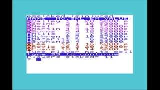 Football Manager for the Commodore VIC-20 / Commodore VC-20