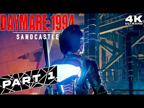 DAYMARE 1994 SANDCASTLE  Gameplay Walkthrough PART 1 (Resident Evil like Game) 4KUHD