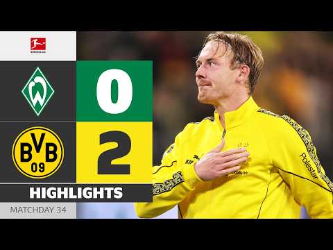 베르더브레멘 VS 도르트문트 0:2 분데스리가 스포츠하이라이트
