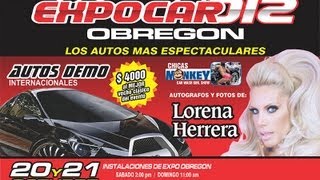 preview picture of video 'ExpoCar 2012 - Cd. Obregon - Edecanes - Bikini Car Wash'
