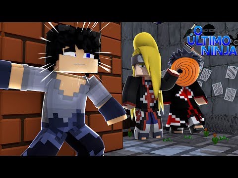Minecraft: O ULTIMO NINJA - O ESCONDERIJO DA AKATSUKI!!! #12