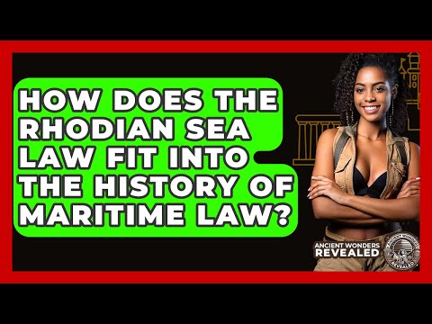 How Does The Rhodian Sea Law Fit Into The History Of Maritime Law? - Ancient Wonders Revealed
