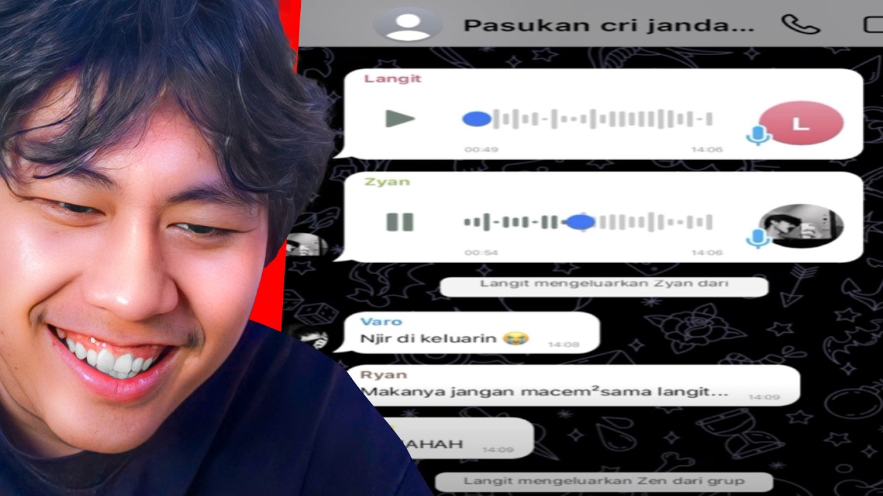 zyan bilek "auuuuuu" awokawok 🐺 - REACT MEME KOCAK