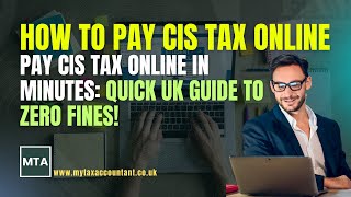 Paying CIS tax online to HMRC step by step