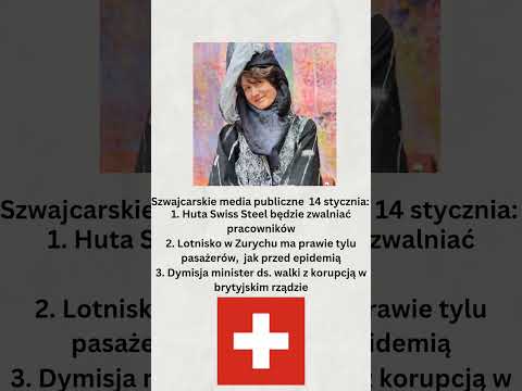 Szwajcarskie media publiczne 14 stycznia