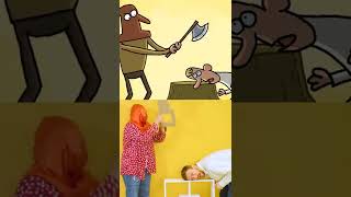 Download lagu The King - Frame Order Cartoon Box Parody - Hilarious Cartoons #Shorts mp3