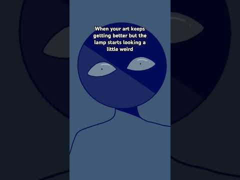 the lamp looks weird... #art #artist #animation #fyp #viralvideo #trend #meme #lamp #shorts