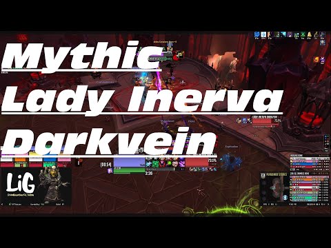 Mythic Lady Inerva Darkvein Kill - Affliction Warlock POV