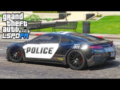 GTA 5 Mods - NEW Jester Police Car!! (LSPDFR Gameplay)