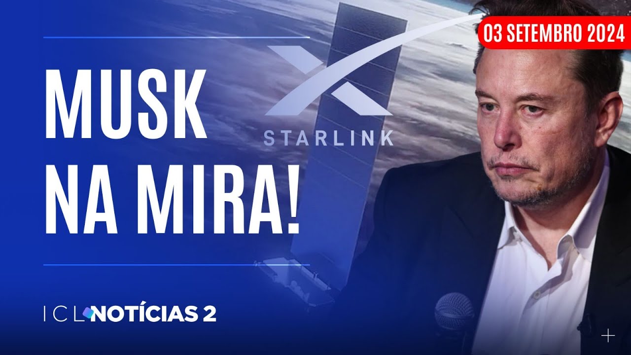 TCU INVESTIGA CONTRATO DA STARLINK COM MILITARES - ICL NOTÍCIAS 2 AO VIVO