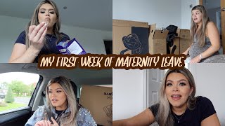 MY FIRST WEEK OF MATERNITY LEAVE - WEEKLY VLOG | PAIGE