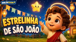 Estrelinha de São João ⭐ Música Infantil Cristã de Festa Junina | Bibliatoon