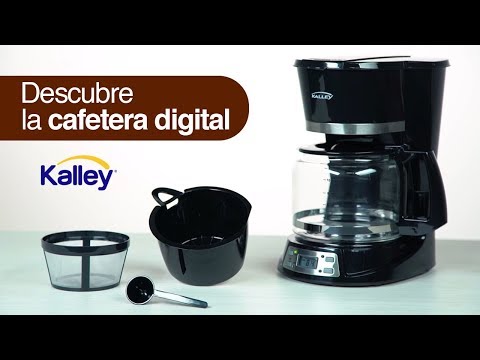 Cafetera Kalley 12 Tazas Negra K-mcd900n | Cuotas sin interés