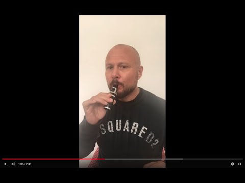 Lesson Two : The Beginner’s guide to the clarinet embouchure (mouth position)