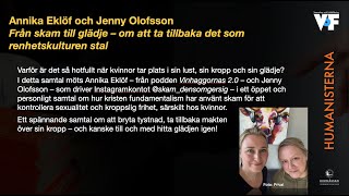 Bokmässan 2025: Annika Eklöf & Jenny Olofsson – Från skam till glädje
