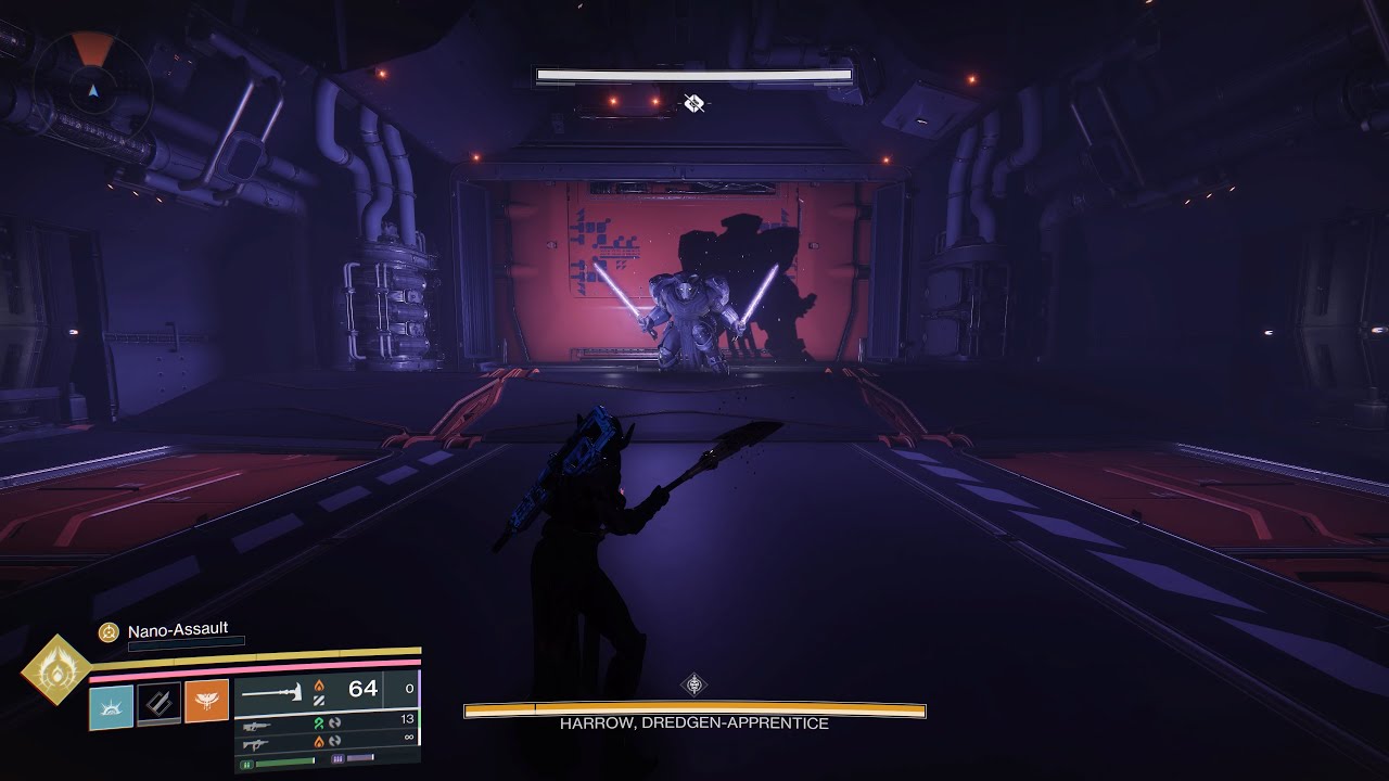 Solo Equilibrium Dungeon - Harrow, Dredgen-Apprentice Boss Fight [Destiny 2]