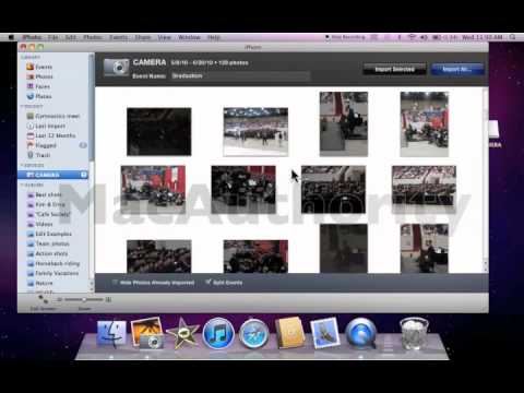 iPhoto 101 - Importing Photos