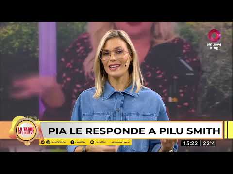 Pía Slapka no arrugó con Pilar Smith: "Uno tiene la libertad de no responder"