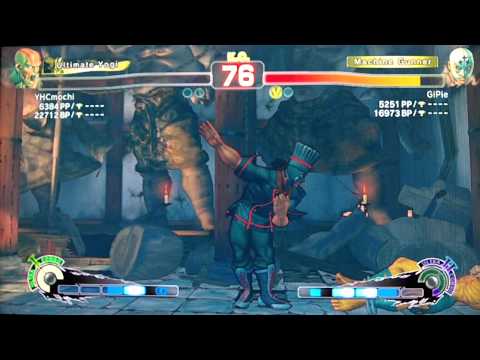 SSF4 YHCmochi (Dhalsim) vs GiPie (El Fuerte)