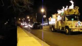 preview picture of video 'Rensselaer Indiana Christmas Parade 2009'