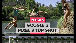 Pixel 3 Top Shot camera feature stage demo