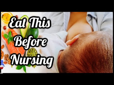 10 Foods To Increase Milk Supply / Nursing Tips For Newborns Video