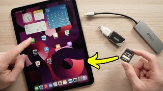 iPad Air 5 (2022) : How to Transfer Photos from SD Card