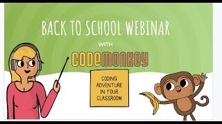 Back to School Webinar: Coding Adventure in Your Classroom