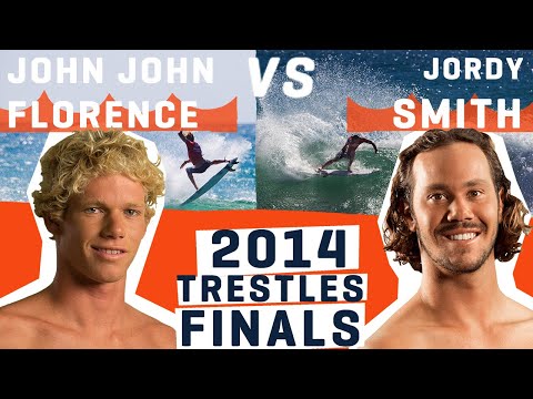 John John Florence VS Jordy Smith in the Finals of the 2014 Hurley Pro  at Trestles | WSL REWIND