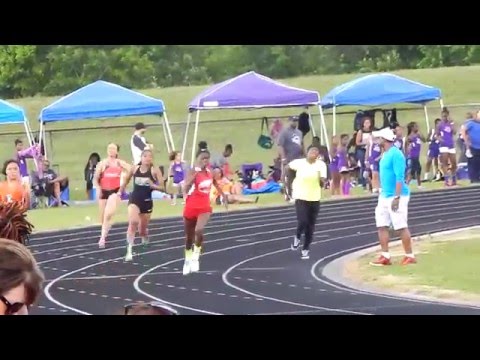 Afterburners Meet 13-14 Girls 200 Meter Dash (4/15/16)