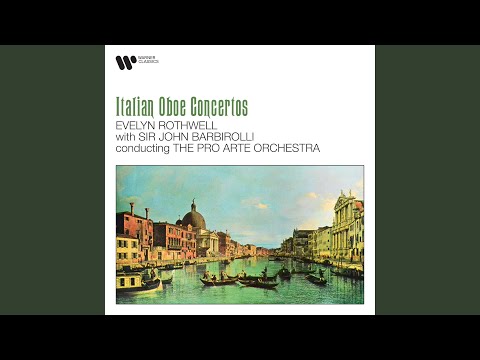 Oboe Concerto in B-Flat Major, Op. 7 No. 3: II. Adagio