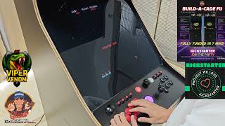 The Standard GRS Build-A-Cade FU comes with a Powered 19" Rotating Screen