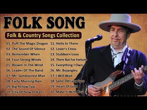 American Folk Songs ❤  The Best Folk Albums of the 60s 70s ❤ Country Folk Music