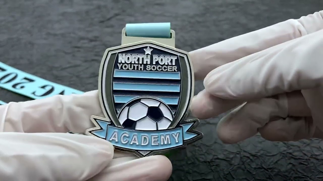 1186-Football Academy Youth Soccer Awards Medals