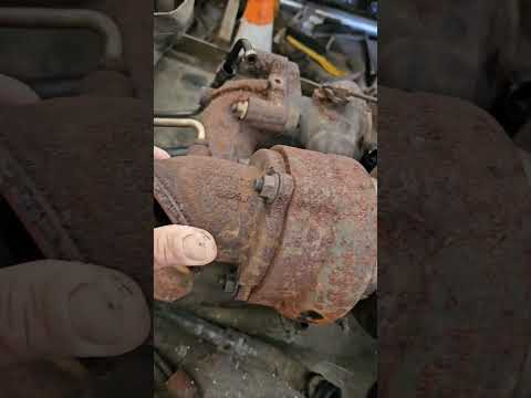 Maxxforce DT466 compound turbo #truck #international #repair #diesel
