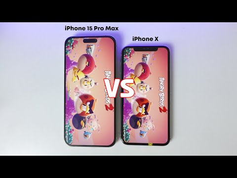iPhone X Vs iPhone 15 Pro Max Real Speed Test
