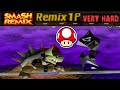 Smash Remix Classic Mode Remix 1P Gameplay With Giant Polygon Ganondorf