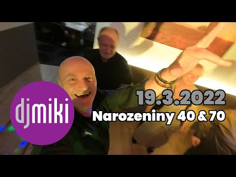 DJ Miki / Oslava narozenin (40 a 70) v Hotelu Savary, Nivnice