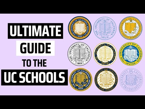 Ultimate Guide to the UC Schools