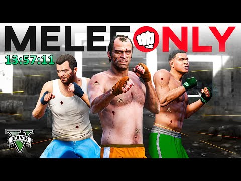 Can You Beat GTA V Using ONLY Melee? - Part 1
