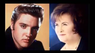 Elvis / Susan  Boyle  Duet - Oh come all ye faithful