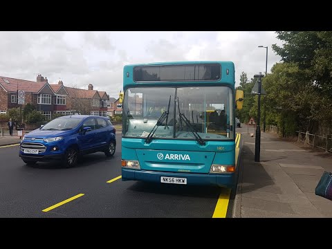 Route 57: Arriva North East NK56 HKW/1801-Dennis Dart SLF/MPD Dart