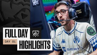 FULL DAY HIGHLIGHTS | Play-ins Day 1 | Worlds 2022