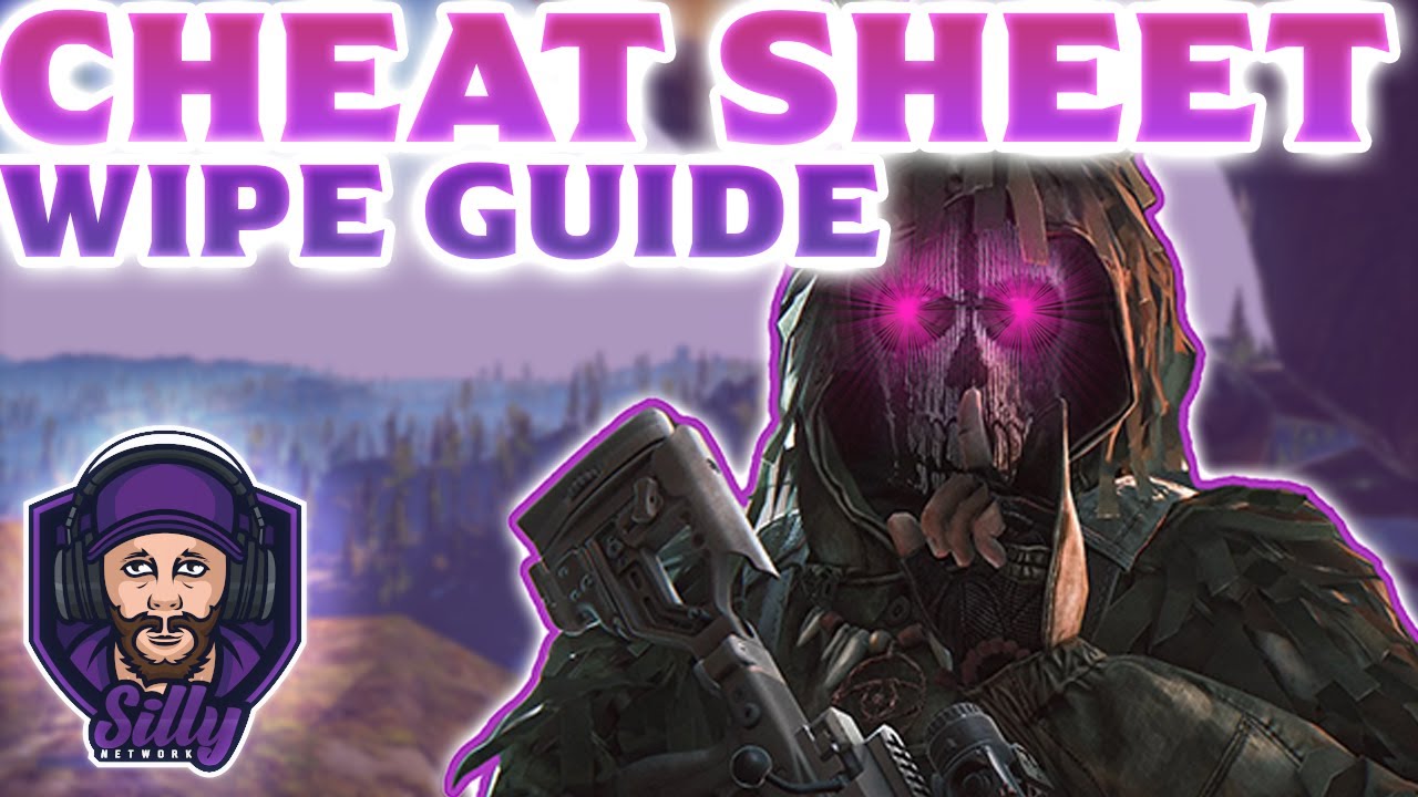 EFT Wipe Cheat Sheet | Escape From Tarkov