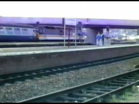 Locomotive hauled trains on the North Wales Coast in 1991