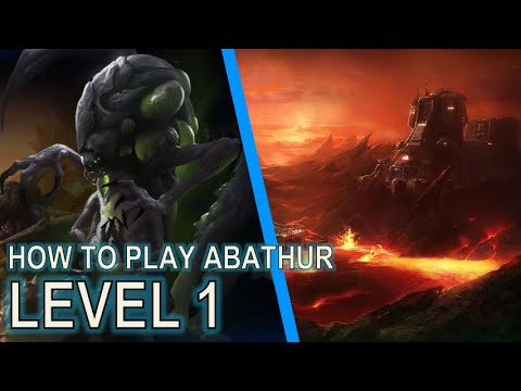 How to play Level 1 Abathur | Starcraft II: Co-Op