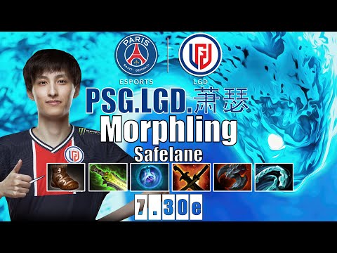 Morphling Safelane | PSG.LGD.Ame | AME COMEBACK WITH SIGNATURE HERO | 7.30e Gameplay Highlights