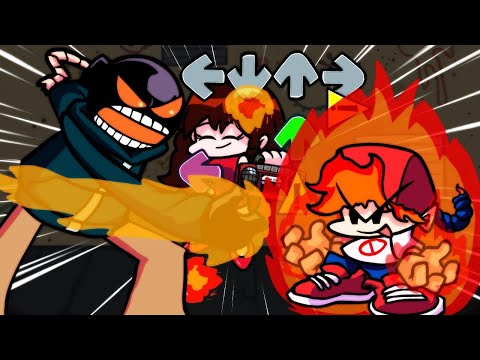 Friday Night Funkin' VS Fire Whitty Full Week Part 1 + Cutscenes (FNF Mod/Hard) (Whitty Fire Fight)